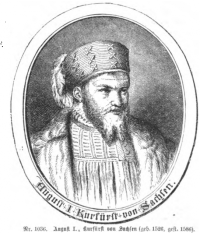 Portrait August von Sachsen