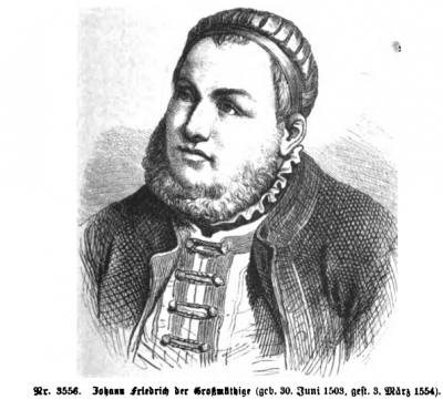 Portrait Johann Friedrich der Großmütige